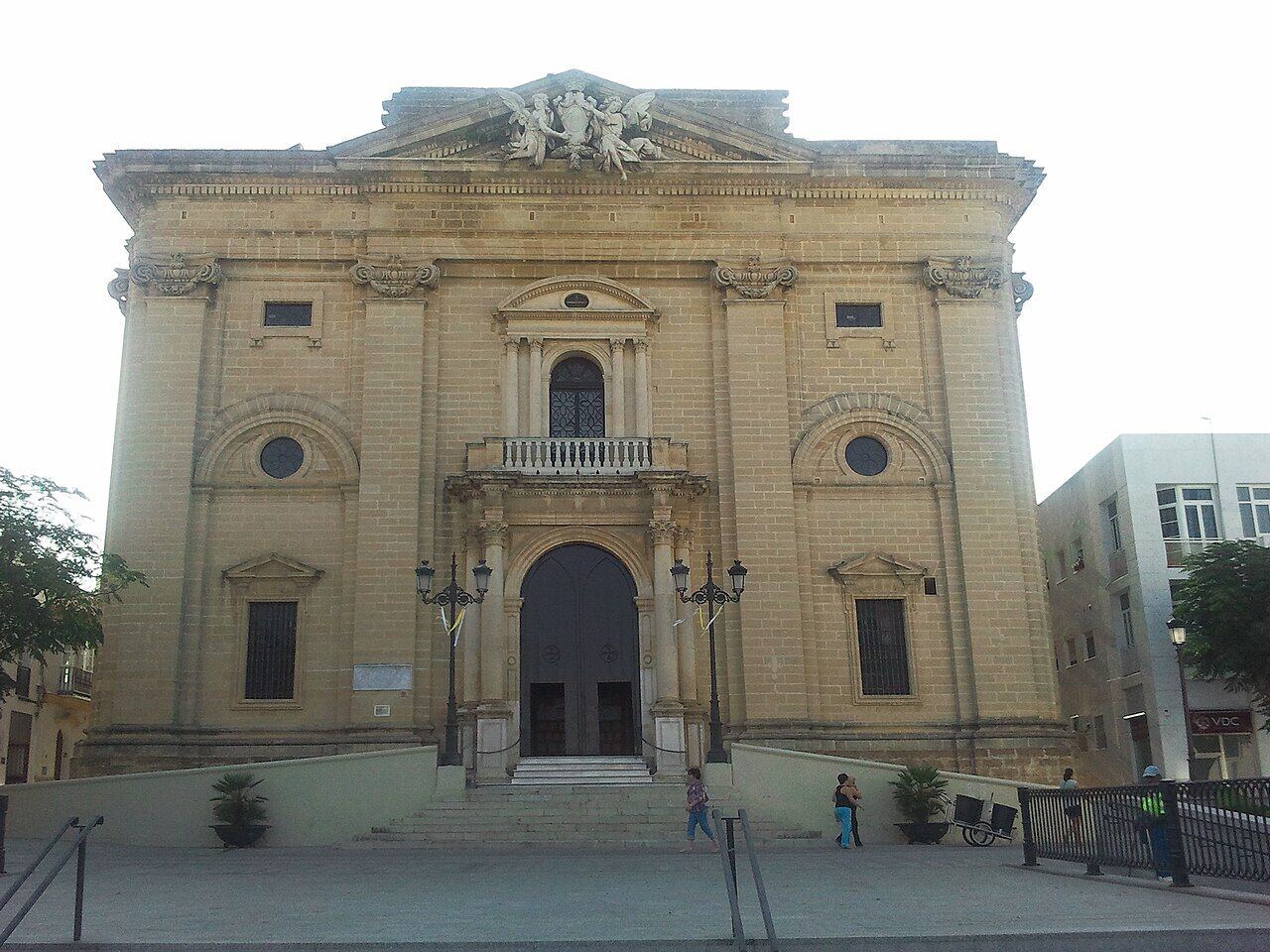 Fachada de la Iglesia Mayor de San Juan Bautista de Chiclana